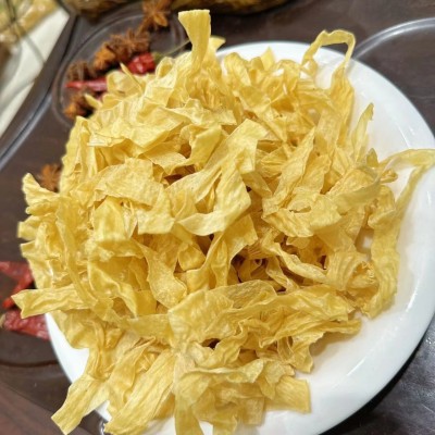 3斤无盐粒干货纯豆皮豆腐皮大豆素肉干货厂家直销蛋白肉批发图2