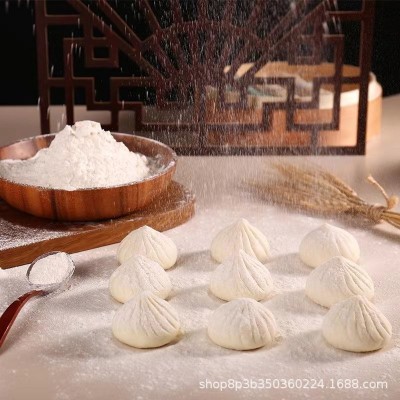 野森林河套平原多用途面粉（高筋小麦粉）5kg 家用手提图3