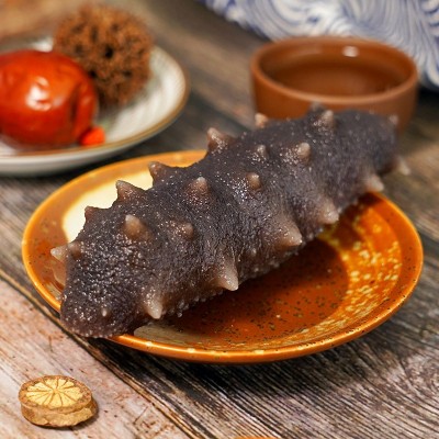 大连海参批发 新品鲜蒸即食海参大连辽刺参鲜食海参口感硬实图2