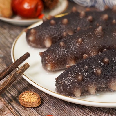 大连海参批发 新品鲜蒸即食海参大连辽刺参鲜食海参口感硬实图4