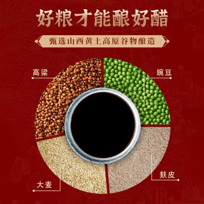 工厂直批山西特产大桶五斤无添加纯粮陈醋家用食用醋一件代发图3