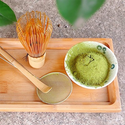 有机抹茶粉1kg 抹茶冰淇淋甜品慕斯商用烘焙原料散装批发抹茶粉图3