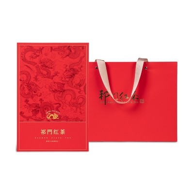 祁门红茶 茶叶礼盒装 新茶浓香型祁红伴手礼批发泡袋款茶礼图5