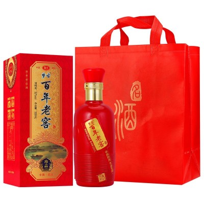 泸州市梦古百年老窖酒52度浓香型白酒500ml*6瓶纯粮食白酒整箱批图2
