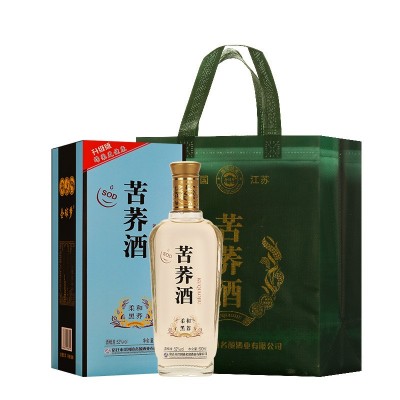 整箱6瓶苦荞酒柔和黑荞52度500毫升送礼袋图4