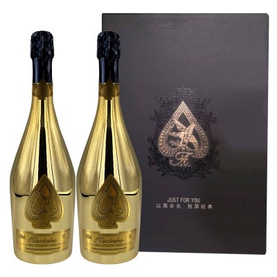 汽泡酒礼盒2支装厂家批发洋酒气泡酒现货女士起泡酒甜酒图2