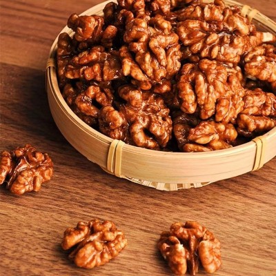 琥珀核桃仁蜂蜜核桃仁去皮核桃仁坚果干果零食休闲食品批发图2