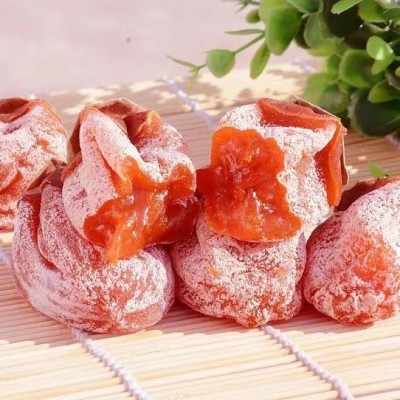 富平圆柿子吊霜柿子饼批发代发500g 农家流心柿子新货零食柿子饼图4