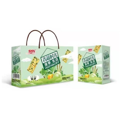 现货鼎辉蔬菜饼干 1218g礼盒装送礼饼干 蔬菜饼干图3