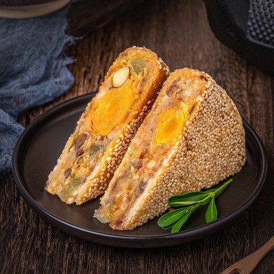 吴玉源温州苍南特产鲜肉五仁酥皮礼盒装送礼团购中秋桥墩大月饼图4