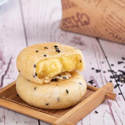 工厂直供批发皮薄新鲜真纯手工酥皮板栗饼传统老式糕点闽南小吃图4