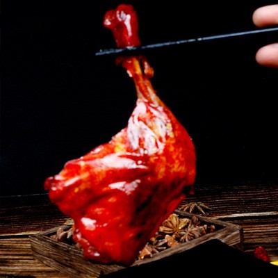 御仔100g大鸭腿麻辣盐焗卤味鸭腿正宗麻辣腿鸭肉熟食开袋即 食批发图3