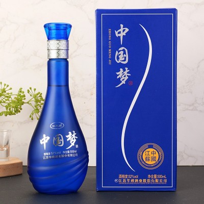 中国梦白酒52度浓香型酒水500ml*6瓶礼盒装整箱批发 工厂源头直发图5