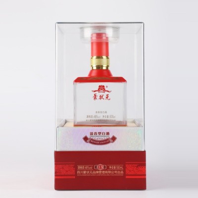 厂家供应批发蒙状元红玺高粱酒48度四川清香型白酒绵柔雅致图4
