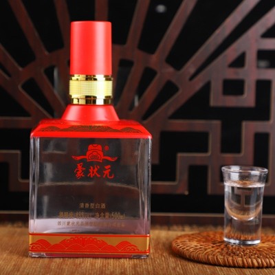 厂家供应批发蒙状元红玺高粱酒48度四川清香型白酒绵柔雅致图3
