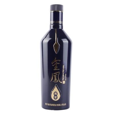 厂家批发四川高粱白酒金凤白酒（凤金-姹紫）48度清香型棉柔 5 00m图5