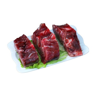 牛脖骨多肉牛脊骨生鲜冷冻带肉牛脖骨火锅食材牛排骨现货可批图5