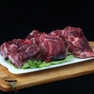 牛脖骨多肉牛脊骨生鲜冷冻带肉牛脖骨火锅食材牛排骨现货可批图4
