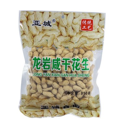 休闲零食亚城花生批发 310g图5