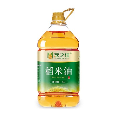 烹之佳一级纯稻米油5L桶装整箱家用米糠油食用油源头厂家批发图4