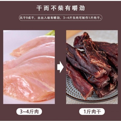 线下客户改价风干牛肉猪肉鸡肉鸭肉手撕牛肉干猪腿肉鸡胸肉奶制品图4