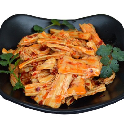 餐饮专用 厂家批发 散装熟食 红油腐竹 袋装2斤/包图4