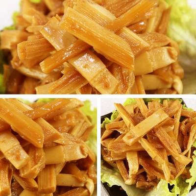 餐饮专用 厂家批发 散装香辣卤味熟食小吃 辣卤竹笋 袋装2斤/包图2