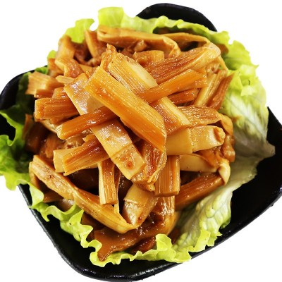 餐饮专用 厂家批发 散装香辣卤味熟食小吃 辣卤竹笋 袋装2斤/包图4