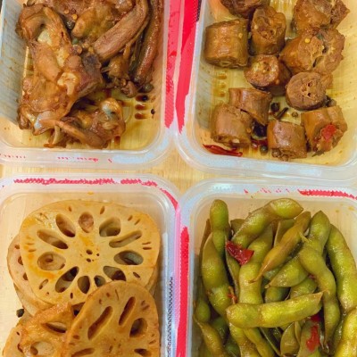 【试吃套餐样品】卤味熟食网红无骨鸡爪 生产工厂 专业批发图2