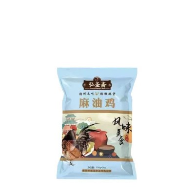 厂家直供德州弘圣斋麻油鸡开袋即食香辣卤味一件代发图5
