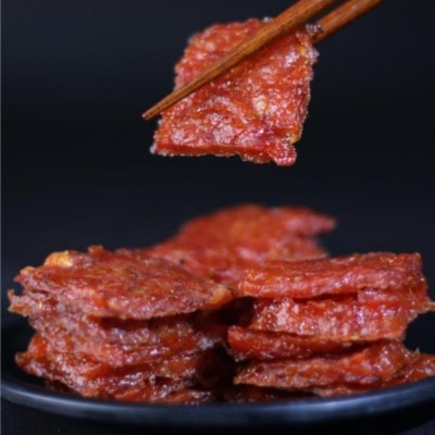 嘉记园澳门特产蜜汁猪肉脯香港手信零食广东小吃猪肉干礼物批发图2