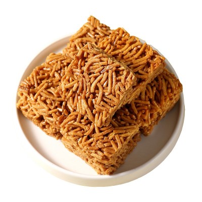 传统糕点酥脆沙琪玛独立小包装休闲零食整箱批发2包图5