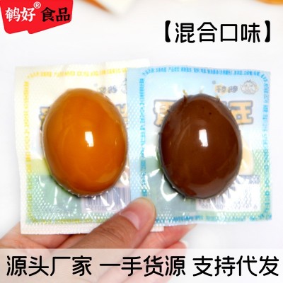 源头厂家 五香盐焗卤鸡蛋30g乡巴佬独立包装熟食散装休闲零食小吃图3