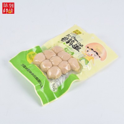 味到师佳75g装去壳泡椒口味独立小包装鹌鹑蛋开袋即食厂家批发图3