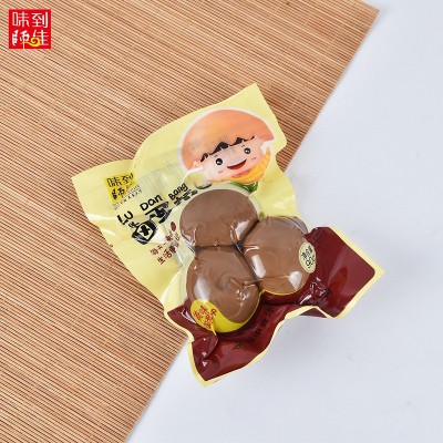 味到师佳无壳卤蛋帮办公室小吃零食卤蛋去皮休闲食品早餐三颗装图2