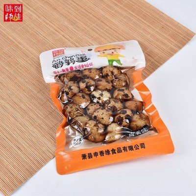 味到师佳卤香味鹌鹑蛋200g大包装卤味零食卤香鹌鹑蛋批发图3