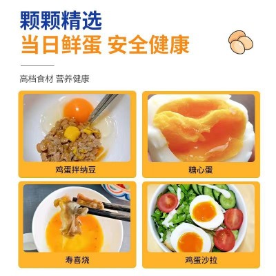 可生食富硒初生蛋无菌蛋无沙门氏菌溏心蛋健康日式寿喜烧鸡蛋整箱图4