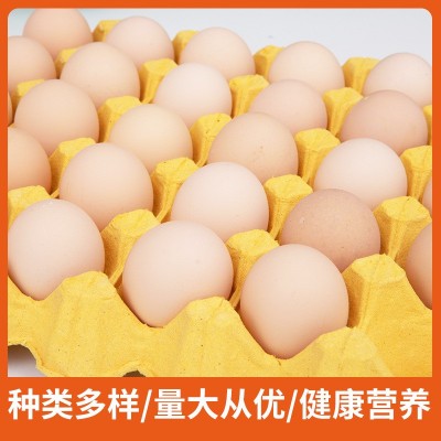 批发农家土鸡蛋 新鲜鸡蛋30枚/60枚装 农家散养农村土鸡蛋整箱图3