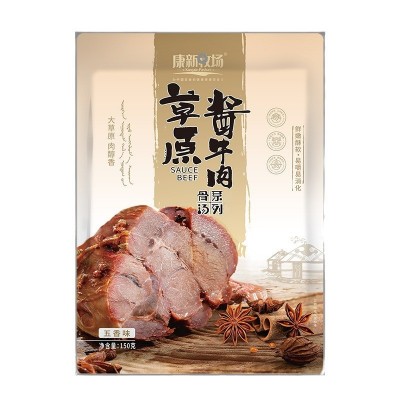 康新牧场酱牛肉内蒙古特产卤牛肉真空包装即食牛肉150g工厂直发图5