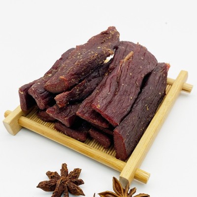 工厂现货批发 风干手撕牛肉干500g麻辣五香零食四川特产 量大价低图5