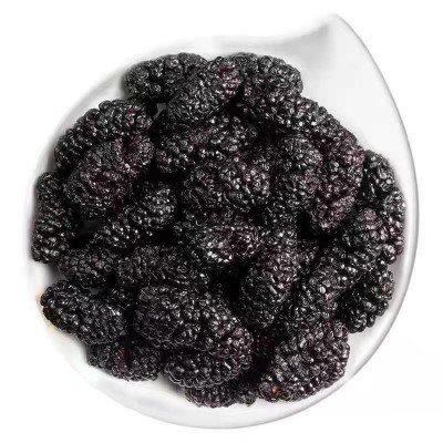 黑色桑葚子干果新疆工厂特产新货500g称斤即食泡茶图5