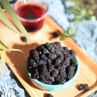 黑色桑葚子干果新疆工厂特产新货500g称斤即食泡茶图4