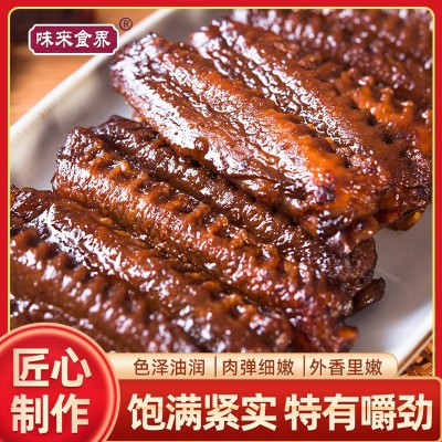 味来食界鸭翅夜宵香辣卤味熟食网红休闲零食卤味鸭中翅散装批发图4