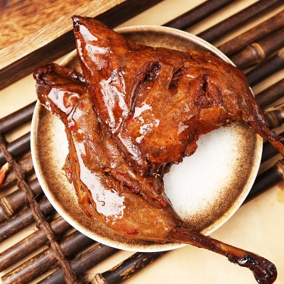【5包只要6.18起】味来食界大鸭腿卤味零食品熟食批发130g图5