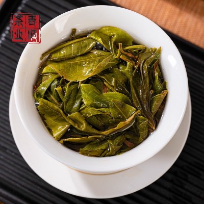 云南古树普洱生茶现货冰岛大叶种晒青毛茶生普洱散茶 厂家批发图4