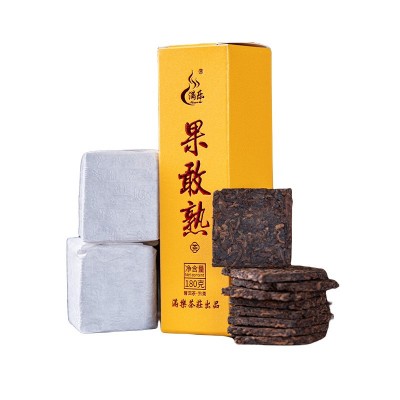 普洱茶乔木大叶种茶果敢熟方片茶熟普洱茶自己喝送礼代发批发图5
