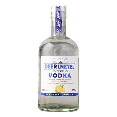 天翊酒水厂家40度高度烈酒德尼尔柠檬味伏特加700ml夜场洋酒批发图5