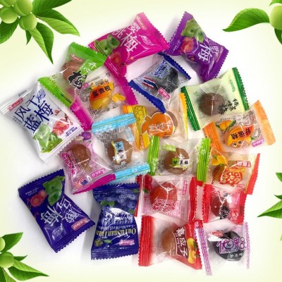 独立小包装话梅蜜饯水果干组合橄榄散装商超休闲零食源头厂家批发图2
