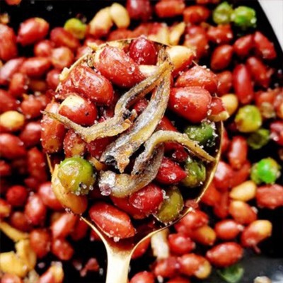 捉馋记小鱼花生网红小鱼干花生米下酒菜零食小吃油炸花生烧烤图4