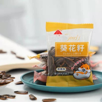 三辉瓜子小包装小袋约19g/袋×1斤焦糖味瓜子/山核桃味葵花籽图2